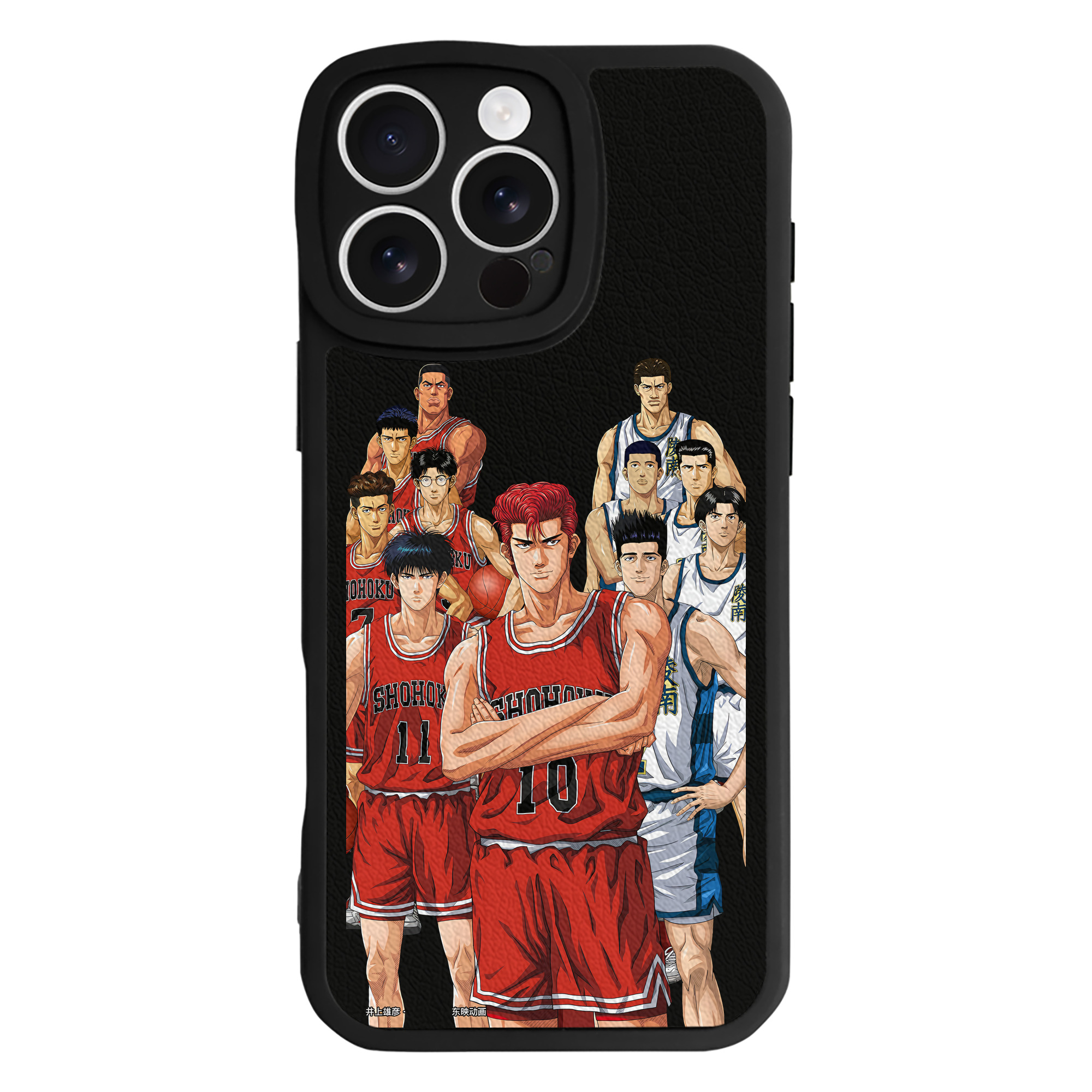 （画像用） SLAM DUNK／スラムダンク 【iPhone 16シリーズ対応】シリコンスマホケース（レザー調） 材質：シリコン